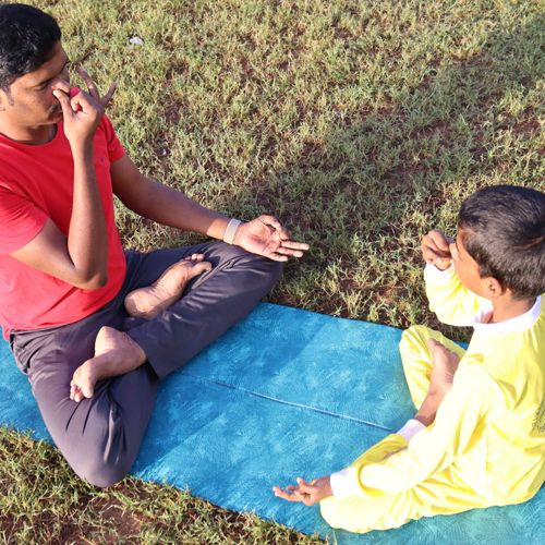 Stretch & Relax Class 7 Breathing pranayama