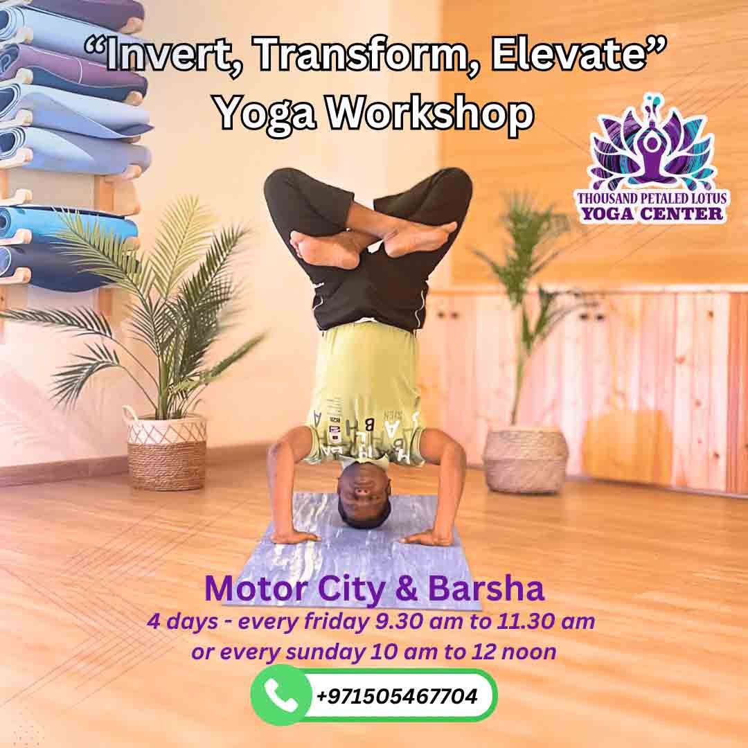 Book a yoga Class Motor City - Dubai - Thousand Petaled Yoga Center